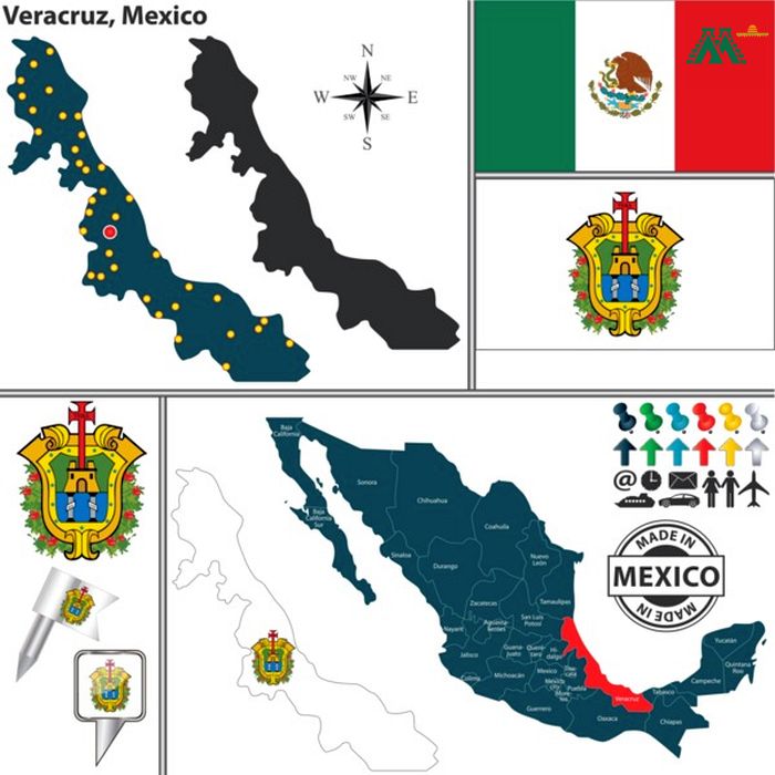 Map Of Veracruz Mexico